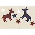 Dem's Camp Donkey Confetti (2")